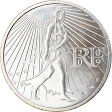France, 25 Euro, Semeuse, 2009, MS(60-62), Silver, Gadoury:EU338, KM:1581