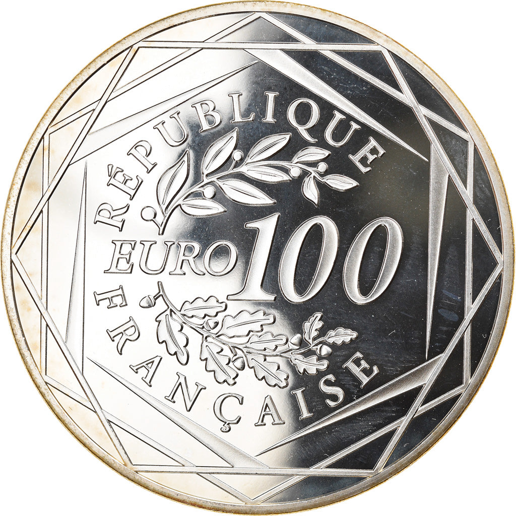 France, 100 Euro, Hercule, 2012, Paris, MS(65-70), Silver, Gadoury:EU517