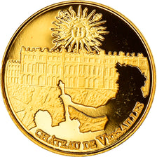 Francia, Château de Versailles, 5 Euro, 2011, Paris, Proof, FDC, Oro, KM:1810
