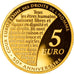 França, Semeuse, 5 Euro, 2009, Proof, MS(65-70), Dourado, Gadoury:EU375