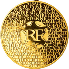 France, 200 Euro, Euro des Régions, 2012, Paris, Proof, MS(65-70), Gold