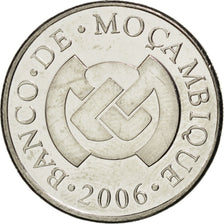 MOZAMBIQUE, 2 Meticais, 2006, KM #138, MS(63), Nickel Plated Steel, 24, 6.06