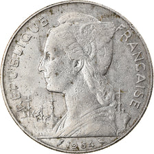 Coin, Réunion, 100 Francs, 1964, Paris, EF(40-45), Nickel, KM:13