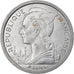 Coin, Réunion, Franc, 1971, Paris, EF(40-45), Aluminum, KM:6.1
