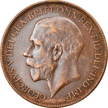 Coin, Great Britain, George V, Penny, 1922, AU(50-53), Bronze, KM:810