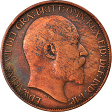 Moneta, Gran Bretagna, Edward VII, 1/2 Penny, 1905, MB+, Bronzo, KM:793.2