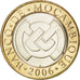 Coin, Mozambique, 10 Meticais, 2006, MS(63), Bi-Metallic, KM:140