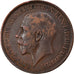 Monnaie, Grande-Bretagne, George V, 1/2 Penny, 1918, TTB, Bronze, KM:809