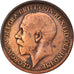 Coin, Great Britain, George V, 1/2 Penny, 1921, VF(30-35), Bronze, KM:809