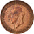 Moneta, Wielka Brytania, George V, 1/2 Penny, 1932, VF(20-25), Bronze, KM:837