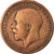 Münze, Großbritannien, George V, Farthing, 1912, S+, Bronze, KM:808.1