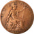 Moneta, Wielka Brytania, George V, Farthing, 1912, VF(30-35), Bronze, KM:808.1