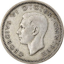 Coin, Great Britain, George VI, 6 Pence, 1945, EF(40-45), Silver, KM:852