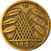 Coin, GERMANY, WEIMAR REPUBLIC, 10 Rentenpfennig, 1923, Munich, EF(40-45)