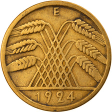 Monnaie, Allemagne, République de Weimar, 10 Rentenpfennig, 1924