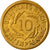 Coin, GERMANY, WEIMAR REPUBLIC, 10 Rentenpfennig, 1924, Muldenhütten