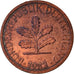 Coin, GERMANY - FEDERAL REPUBLIC, Pfennig, 1983, Hambourg, EF(40-45), Copper