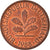 Coin, GERMANY - FEDERAL REPUBLIC, Pfennig, 1988, Munich, EF(40-45), Copper