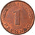 Coin, GERMANY - FEDERAL REPUBLIC, Pfennig, 1988, Munich, EF(40-45), Copper