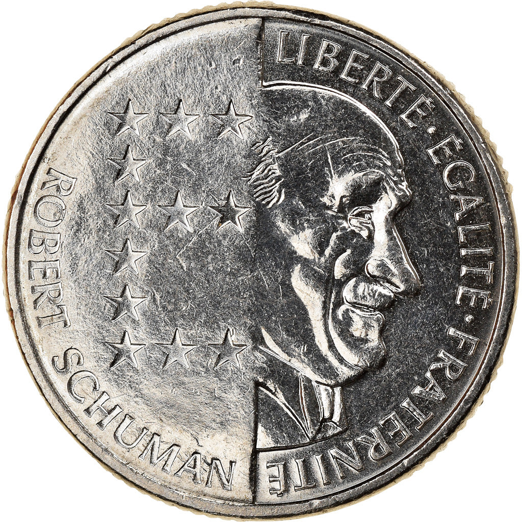 Münze, Frankreich, Schumann, 10 Francs, 1986, SS+, Nickel, KM:958, Gadoury:825