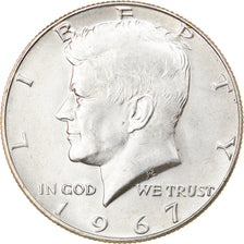 Coin, United States, Half Dollar, 1967, Philadelphia, AU(50-53), Silver, KM:202a
