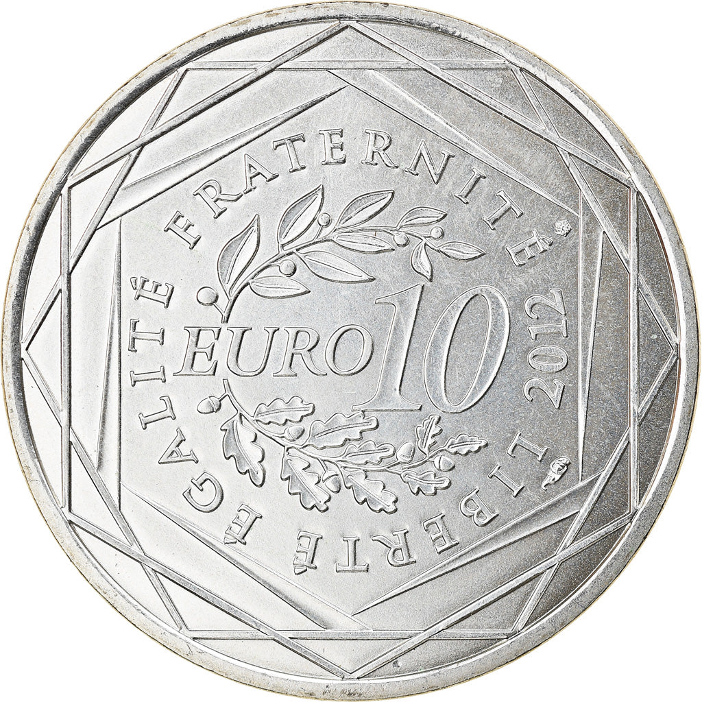 Frankreich, 10 Euro, Mayotte, 2012, Paris, VZ, Silber, Gadoury:EU514, KM:1862