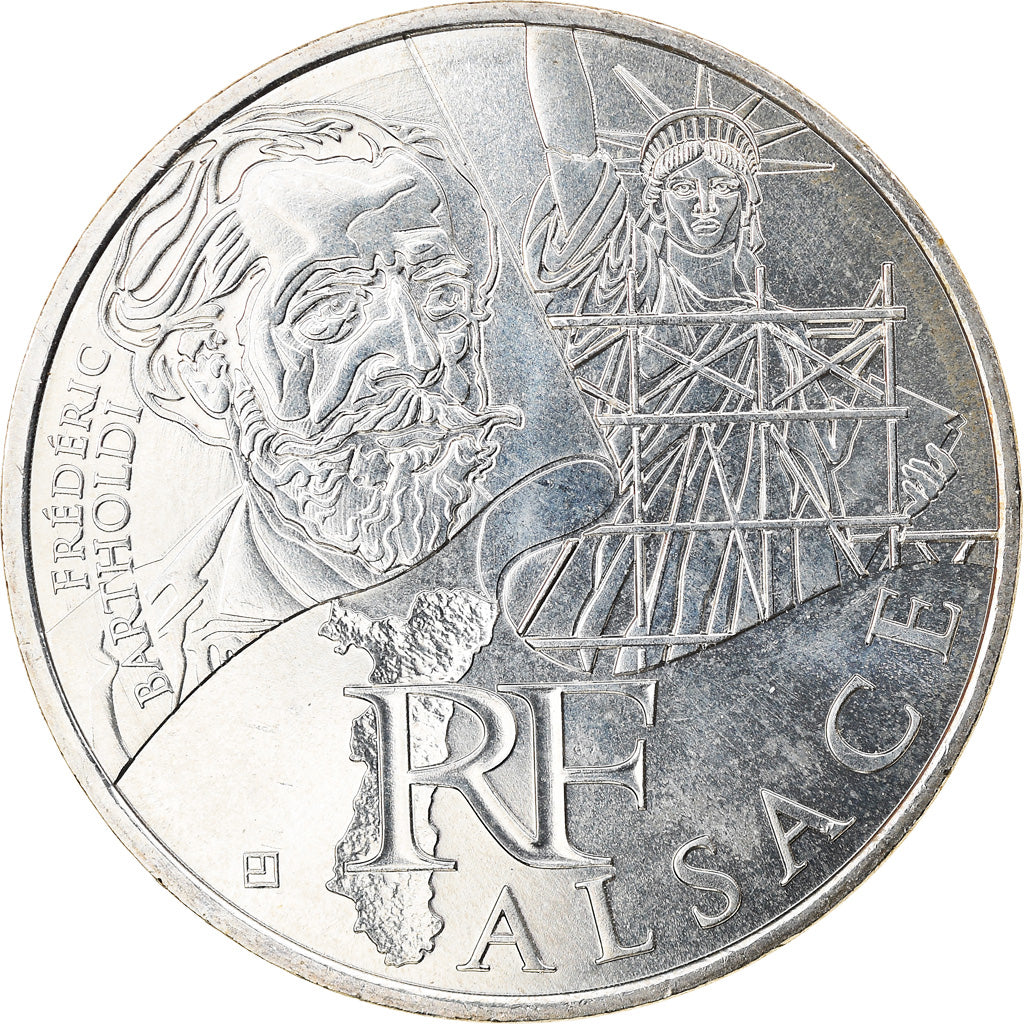 Frankreich, 10 Euro, Alsace, 2012, Paris, VZ, Silber, Gadoury:EU514, KM:1870