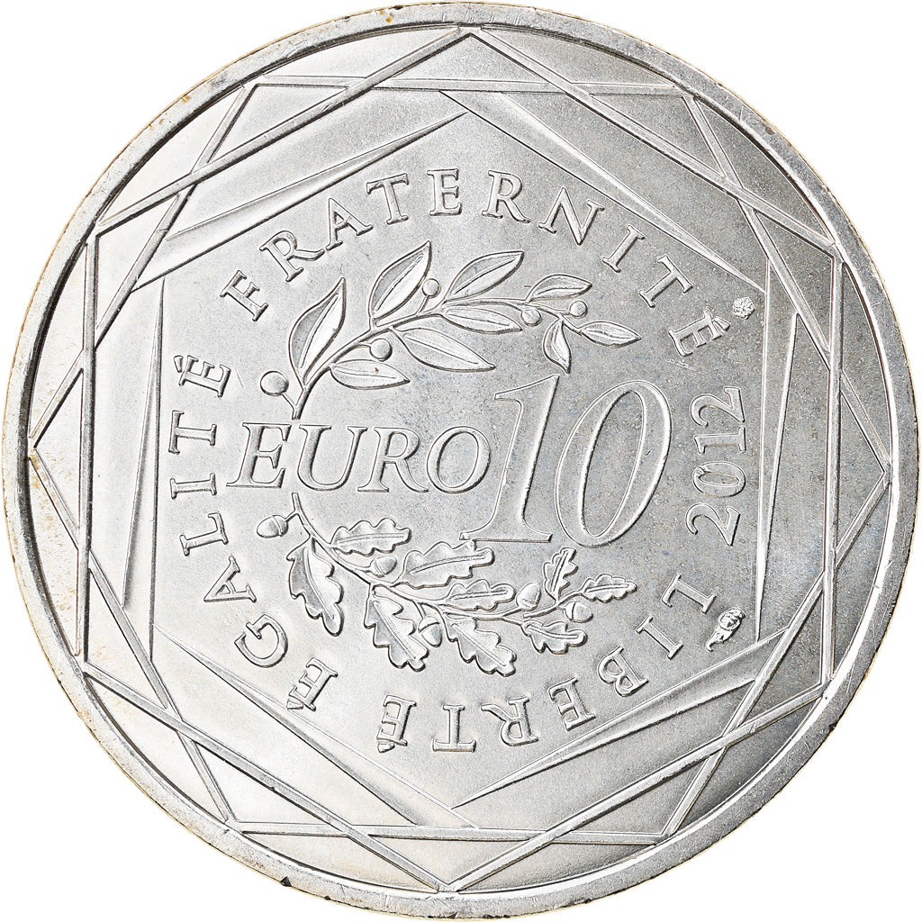 Frankreich, 10 Euro, Alsace, 2012, Paris, VZ, Silber, Gadoury:EU514, KM:1870
