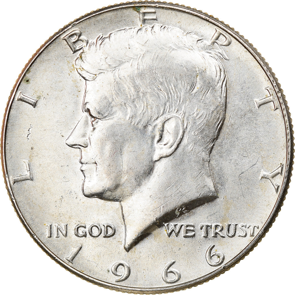 Coin, United States, John F. Kennedy, Half Dollar, 1966, Philadelphia