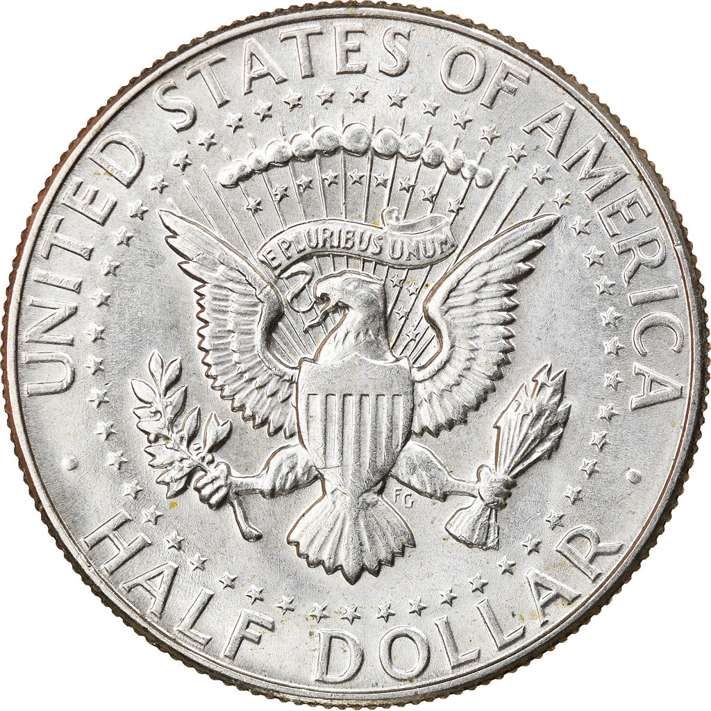 Coin, United States, John F. Kennedy, Half Dollar, 1966, Philadelphia