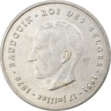 Coin, Belgium, Baudouin I, 250 Francs, 250 Frank, 1976, AU(50-53), Silver