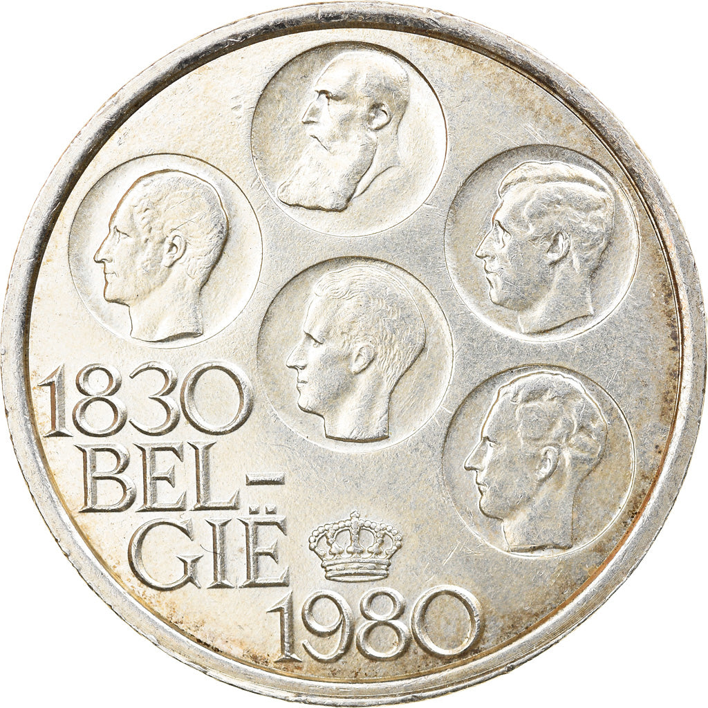 Coin, Belgium, Baudouin I, 500 Francs, 500 Frank, 1980, Brussels, AU(50-53)