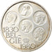 Coin, Belgium, Baudouin I, 500 Francs, 500 Frank, 1980, Brussels, AU(50-53)