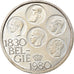 Munten, België, Baudouin I, 500 Francs, 500 Frank, 1980, Brussels, ZF+, Silver