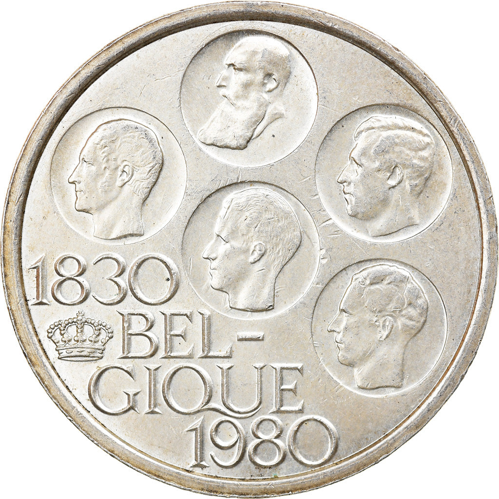 Coin, Belgium, Baudouin I, 500 Francs, 500 Frank, 1980, Brussels, AU(50-53)