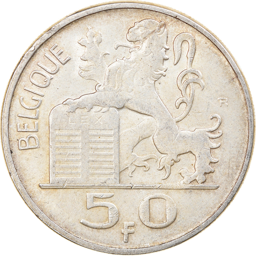 Monnaie, Belgique, Régence Prince Charles, 50 Francs, 50 Frank, 1949, TTB