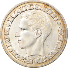 Coin, Belgium, Baudouin I, 50 Francs, 50 Frank, 1958, AU(50-53), Silver