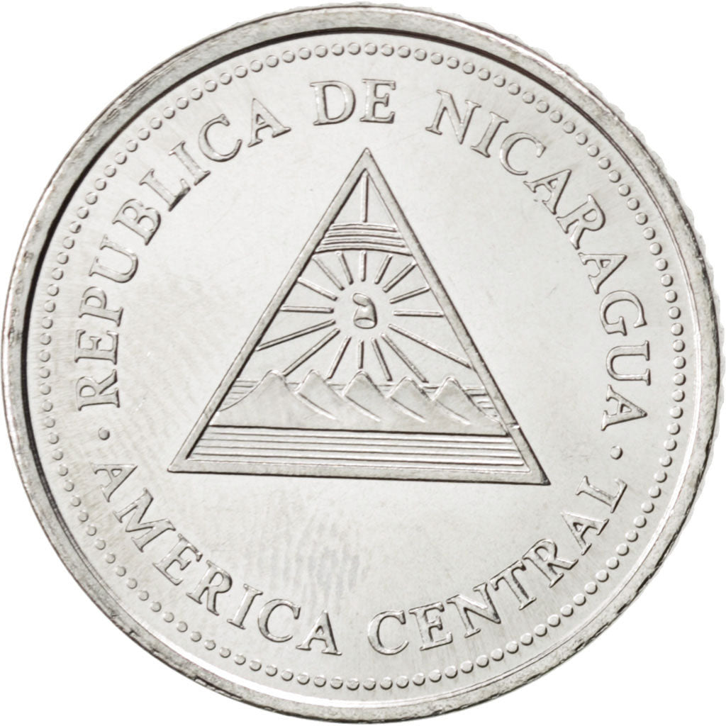 Monnaie, Nicaragua, 50 Centavos, 1997, SPL, Nickel Clad Steel, KM:88