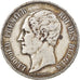Moneta, Belgio, Leopold I, 5 Francs, 5 Frank, 1850, MB+, Argento, KM:17