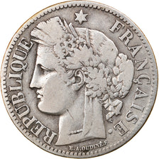 Münze, Frankreich, Cérès, 2 Francs, 1870, Paris, S+, Silber, KM:817.1