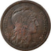 Moneta, Francia, Dupuis, 2 Centimes, 1903, Paris, BB, Bronzo, KM:841