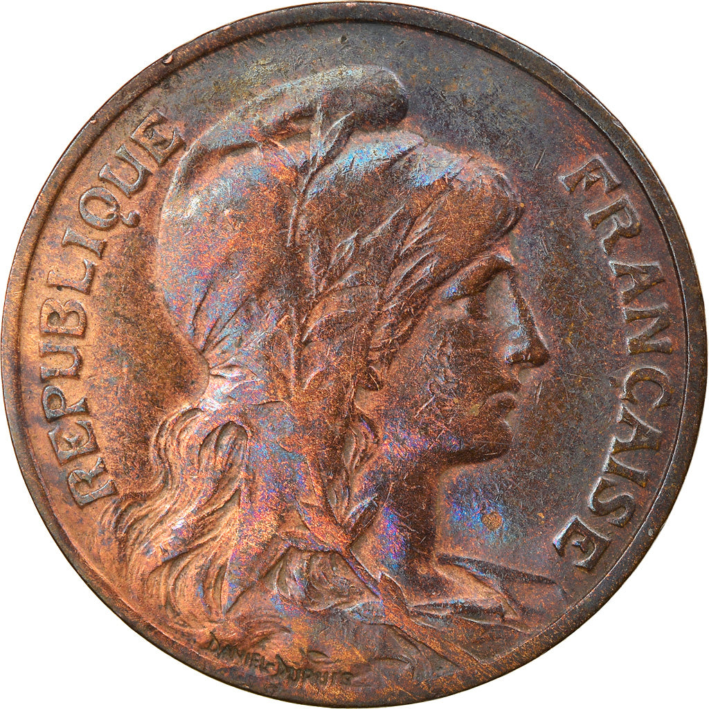 Coin, France, Dupuis, 10 Centimes, 1910, Paris, EF(40-45), Bronze, KM:843