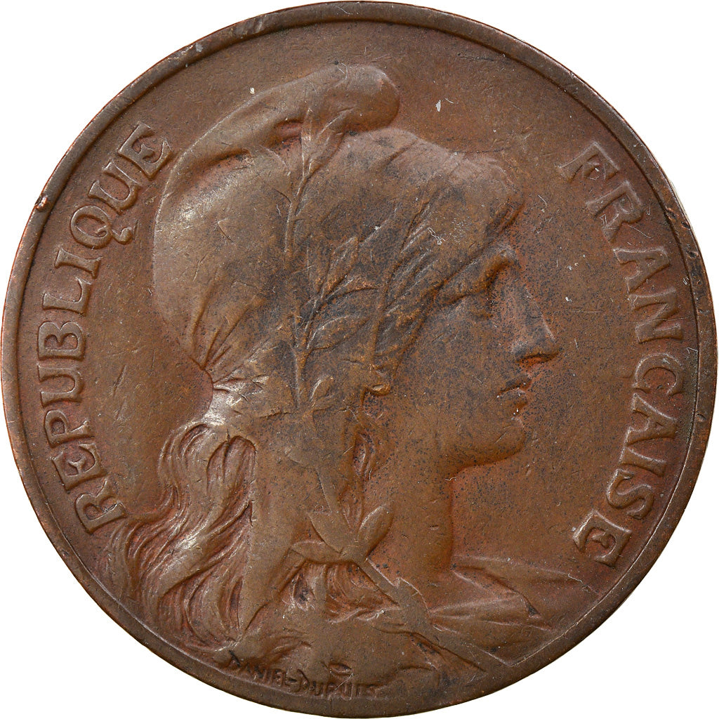 Monnaie, France, Dupuis, 10 Centimes, 1914, Paris, TTB, Bronze, Gadoury:277