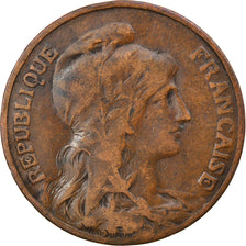 Moneta, Francia, Dupuis, 10 Centimes, 1906, Paris, BB, Bronzo, KM:843