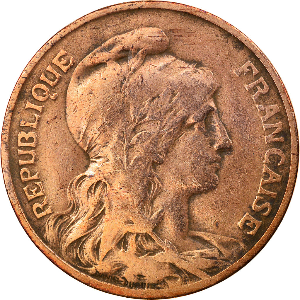 Coin, France, Dupuis, 10 Centimes, 1901, Paris, EF(40-45), Bronze, KM:843