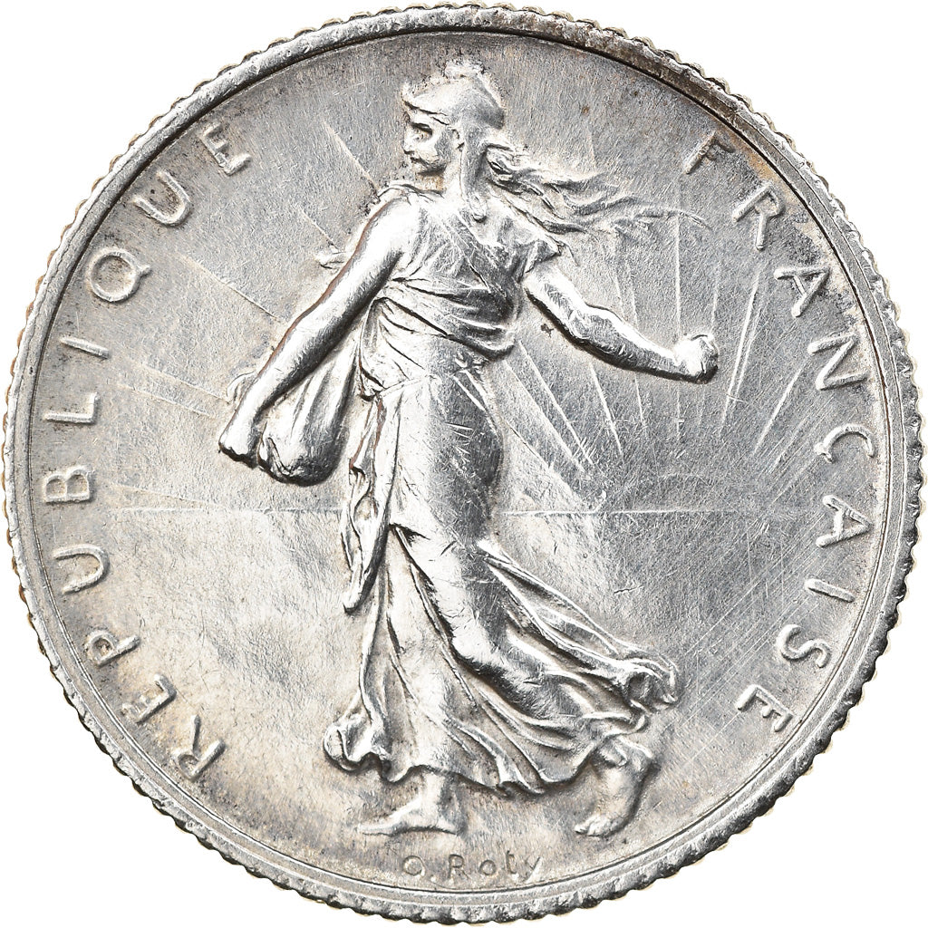Monnaie, France, Semeuse, Franc, 1920, Paris, SUP, Argent, Gadoury:467, KM:844.1