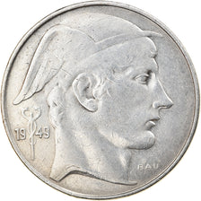 Moeda, Bélgica, Régence Prince Charles, 20 Francs, 20 Frank, 1949, EF(40-45)