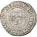 Monnaie, France, Charles VI, Blanc Guénar, Angers, TTB, Billon, Duplessy:377C