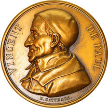 Francja, Medal, Galerie Métallique des Grands Hommes Français, Vincent De