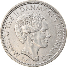 Coin, Denmark, Margrethe II, 10 Kroner, 1979, Copenhagen, AU(50-53)